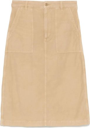Polo Ralph Lauren Gonna midi Ricky - Toni neutri