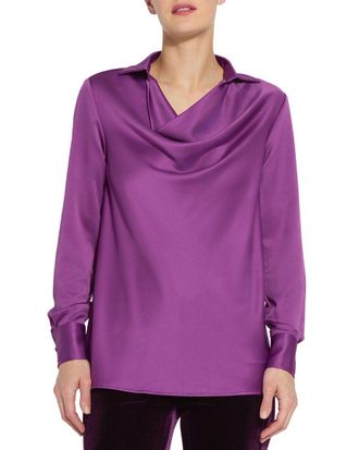 Lyss&eacute; Wallis Draped Cowl Neck Top