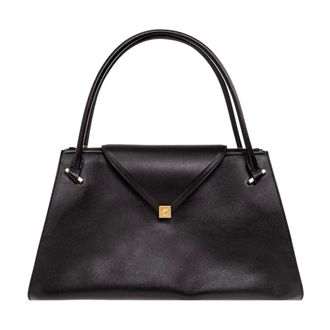 Versace Borsa Tote in Pelle Severine - - Bags - Donna - Marrone - ONE SIZE