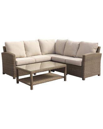 Courtyard Casual Capri 4 Pc Sectional Set