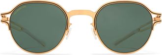 Mykita Vaasa - Gold / Black Sunglasses