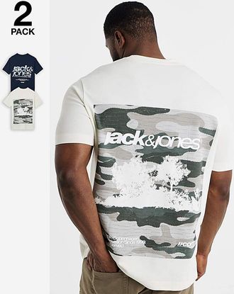 Jack & Jones Jack & Jones Breeze 2 Pack T-Shirt