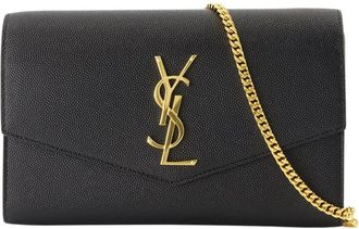 Saint Laurent Dames, Tassen, Zwart, Maat: ONE Size Leer
