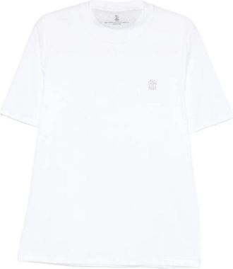 Brunello Cucinelli Crew-Neck T-Shirt With Logo