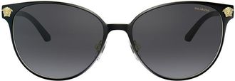 Versace Grey Gradient Cat Eye Ladies Sunglasses VE2168 1377T3 57