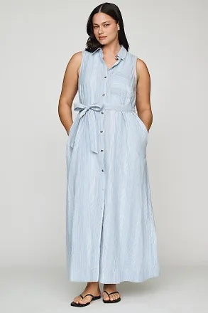 Maeve Mona Cotton Shirt Dress by Maeve