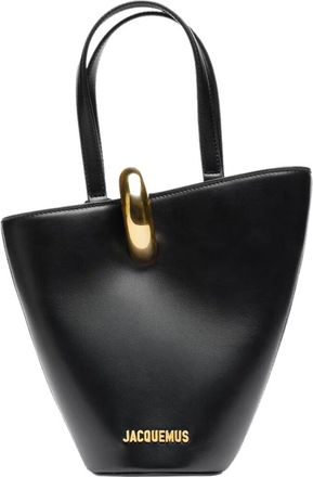 Jacquemus Bambola Small Leather Bucket Bag