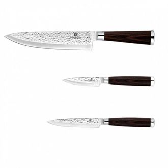 Berlinger Haus Juego De 3 Cuchillos Berlinger Haus Bh-2486 Basalto Brillo
