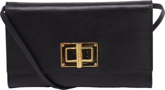 Tom Ford Natalia Clutch Bag in Black Leather