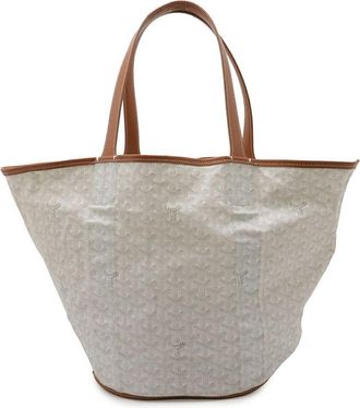 Goyard Belara Tote Bag Coated Canvas Leather (Authentic Pre-Loved)