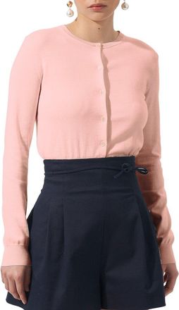Carolina Herrera Silk-Blend Cardigan