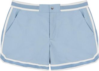 CHÉ Studios Che Baller Nylon Swim Shorts - Light Blue - XL