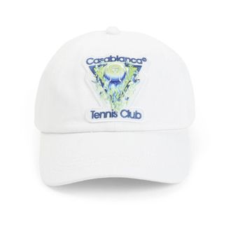 Casablanca Art of the Serve Cap - Heren - Petten - Wit - ONE Size - Katoen - Accessoires