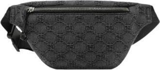 Gucci Pre-owned Belt Bags, female, Gray, Size: ONE SIZE Pre-owned Vintage Denim Belt Bag