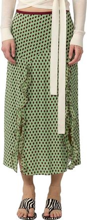 Diane Von F&uuml;rstenberg Heavenly Polka Dot Midi Skirt in Jelly Polka Dot at Nordstrom, Size Xx-Small