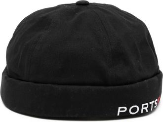 Ports V Cappello da baseball con logo - Nero
