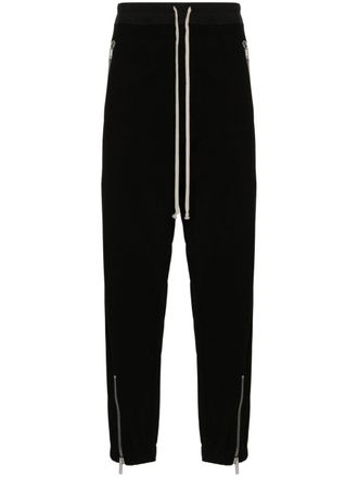 Rick Owens Pantaloni affusolati in cotone biologico - Nero