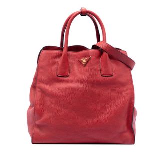 Prada Pre-owned Prada Vitello Daino Open Convertible Tote Ladies SYPXC7EX5U966R4N