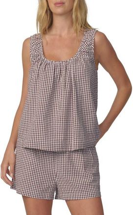 Joe's The Ana Sleeveless Top in Macchiato Gingham at Nordstrom, Size X-Large