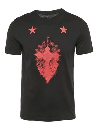 Givenchy cross print T-shirt - Black