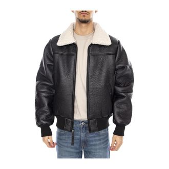 Alpha Industries B-15 MOD Bomberjack - Heren - Bomber jackets - Zwart - XL - Nylon - Jassen