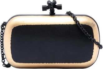 Bottega Veneta Pre-owned Borsa a tracolla Knot Frame - - Pre-owned - Donna - Nero - ONE SIZE