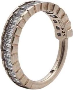 Pandora Ice Cube Ring Met Duidelijke Zirconia - Dames - Ringen - Grijs - 54 MM - Accessoires