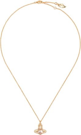 Vivienne Westwood Collana Ariella Orb con cristalli - Oro