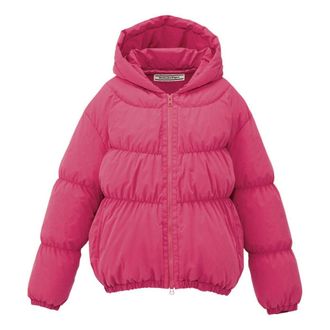 Onitsuka Tiger (WMNS) Onitsuka Tiger Hooded Down Jacket Pink 2182B560-700