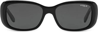 Vogue Eyewear Zonnebril met ovalen montuur - Zwart