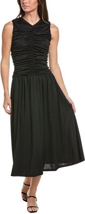 Kenneth Cole Drawstring A-Line Midi Dress