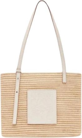 Loewe Capazo Mand - Dames - Shoppers - Beige - ONE Size - Leer - Tassen