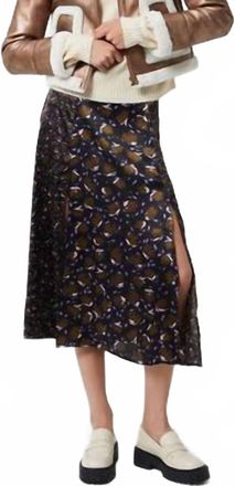 French Connection Balia Faux Fur Long Sleeve Jacket In Metallic/cream