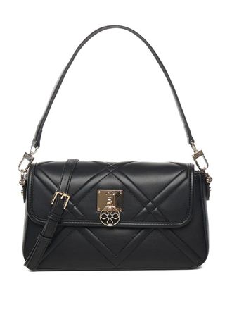 V° 73 quilted-effect shoulder bag - women - Polyurethane - One Size - Black