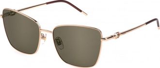 Furla Womens SFU714-580300 SFU714 58 580300 Sunglasses - Rose Gold - One Size