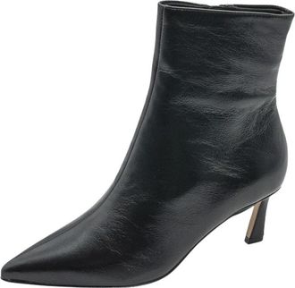 Steve Madden Lulah Enkellaars - Dames - Laarzen met Hak - Zwart - 38 1/2 EU - Schoenen