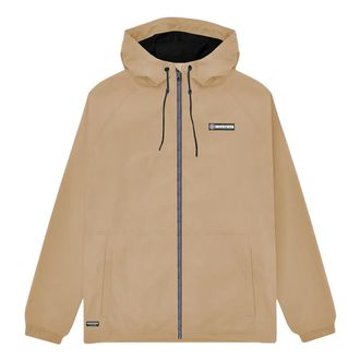 Lambretta Heren Ripstop Hooded Jacket (Stone)