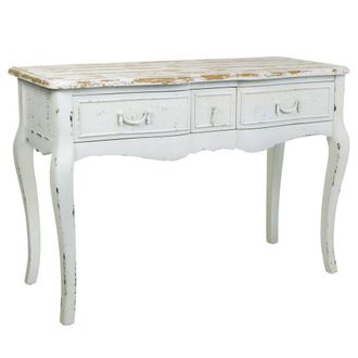 Wanderlust Deco Wanderlust Deco - Recibidor De Madera Lacado Blanco 115x50x80