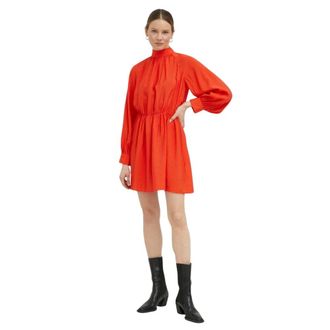 Sams&oslash;e & Sams&oslash;e Mujer, Vestidos, Naranja, Talla: S