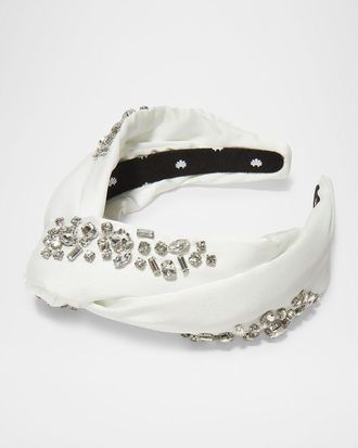 Lele Sadoughi Marlene April Diamond Jeweled Birthstone Headband