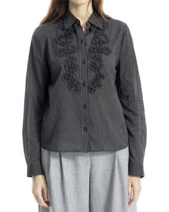 Max Studio Yarn-Dye Shirt