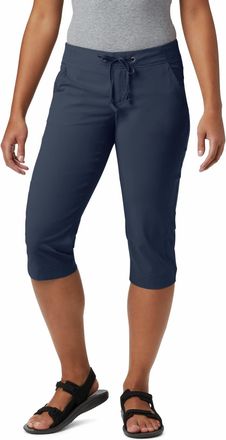 Columbia Womens Anytime Outdoor Plus Size Capri Hiking Pants, Nocturnal, 18W x 18L