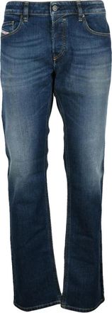 Diesel Safado Straight Jeans - Heren - Regular Fit Jeans - Blauw - W33 - Katoen - Jeans