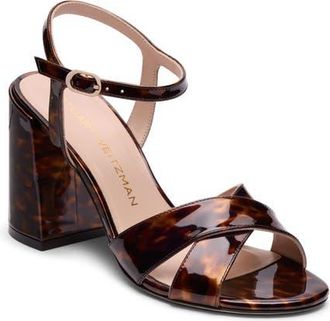 Stuart Weitzman Alyssa Ankle Strap Sandal in Classic at Nordstrom, Size 9.5