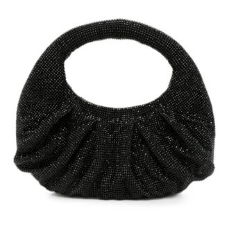 Twentyfourhaitch Joan Handtas - Dames - Tassen - Zwart - Maat: ONE Size Zijde