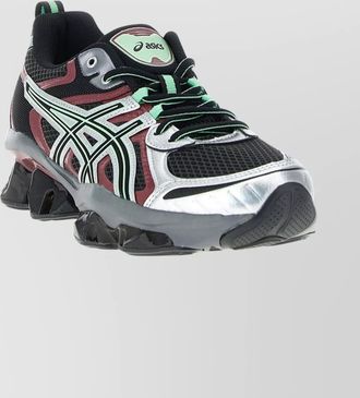 Asics quantum kinetic mesh sneakers with pull tab