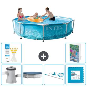 Intex Piscina Con Estructura Redonda - 305x76 Cm - 7-piezas S191