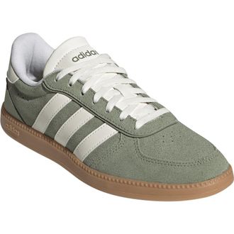 adidas Breaknet Sleek Sneaker in Tent Green/Core White/Gum 3 at Nordstrom Rack, Size 5.5