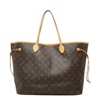 Louis Vuitton Pre-owned Neverfull Monogram Tote Bag - Pre-owned - Mujer - Marr&oacute;n - ONE SIZE