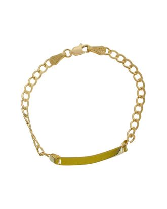 Italian Gold, Inc 10K 3.55Mm Curb Bracelet